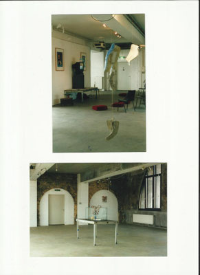 Kunst trifft Wissenschaft - Projekt- und Ideenveröffentlichungen im Kunsthaus Tacheles, Berlin, Deutschland, 2004 - 2005.