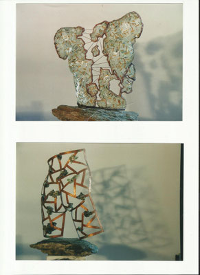Atelierarbeiten in Cabo de Gata, Andalucia, Spain und u.a. auch im Kunsthaus Tacheles (2003 - 2005) Berlin, Deutschland.