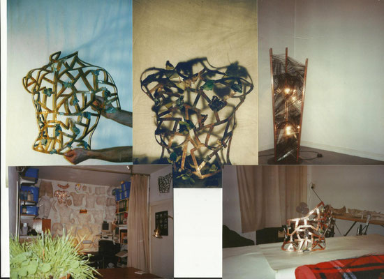 Atelierarbeiten in Cabo de Gata, Andalucia, Spain und u.a. auch im Kunsthaus Tacheles (2003 - 2005) Berlin, Deutschland.