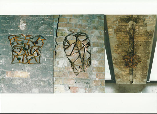 Atelierarbeiten in Cabo de Gata, Andalucia, Spain und u.a. auch im Kunsthaus Tacheles (2003 - 2005) Berlin, Deutschland.