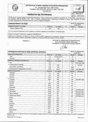 Institue of Public Health of the Republic of Macedonia, 20.09.13, page 1