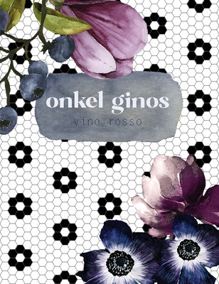onkel gino | weinetikett design rosso
