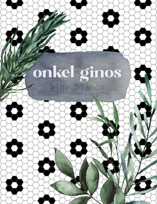 onkel gino | weinetikett design bianco