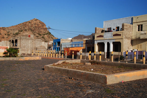 Dorfplatz in Sao Pedro