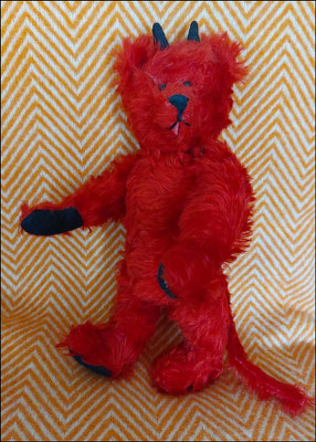 Ingrid: "Teddy 2", genäht, ca. 2004