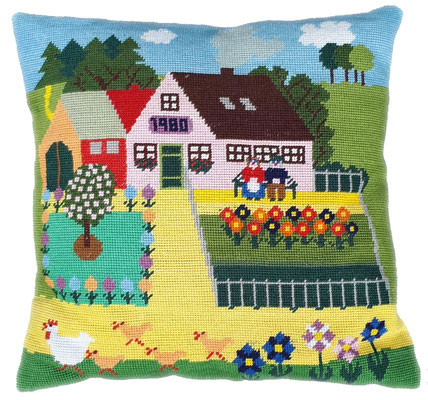 Elke und Ingrid: "Stickerei", 1980