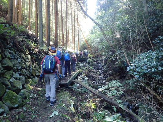  逆川コースパトロール