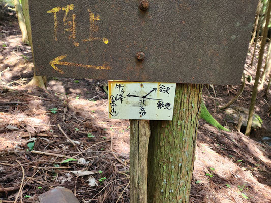 敷地からのルート合流点