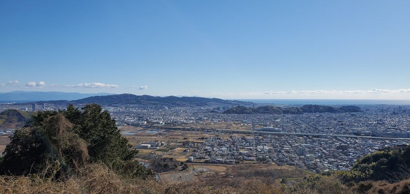 タンク山からの眺め