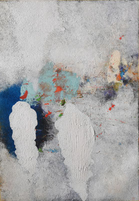 O.T. 2023 - Ö/L . 50 x 35 cm