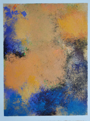 O.T. 2023 - Ö/L . 41 x 31 cm