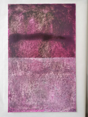 o.T., 2022 - Mix Media,  27 x 17 cm
