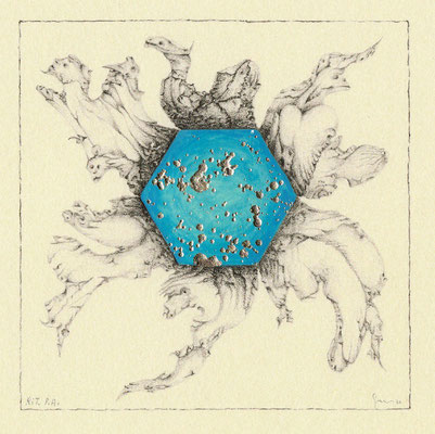25_Esagono_Oro_Blu_Rit.