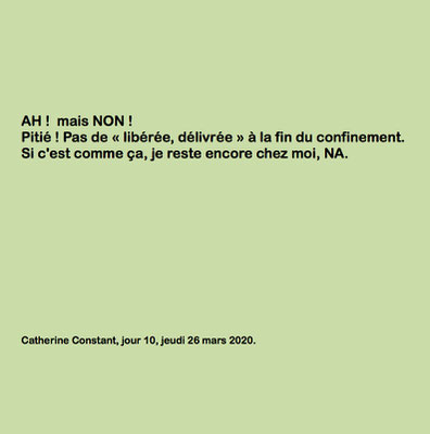 "Ah! Mais Non!" auteure Catherine Constant