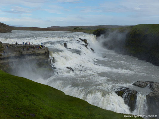 Island - Wasserfall Gullfoss