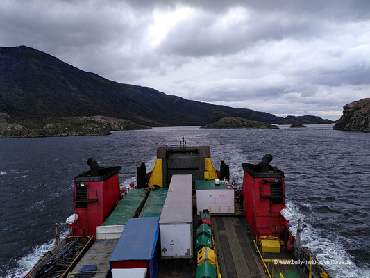 Chile - Fährfahrt von Puerto Natales nach Puerto Montt - Tag 1