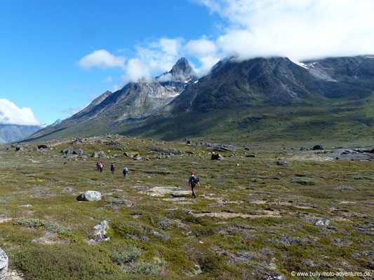 Grönland - Wanderung von Tasiusaq nach Nuugaarsuk - Alpine Landschaft