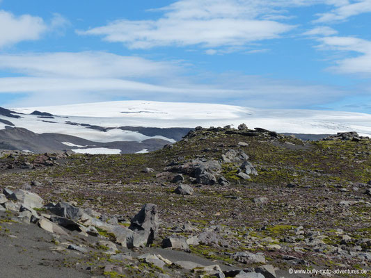 Island - Wanderweg vom Skógafoss nach Þórsmörk