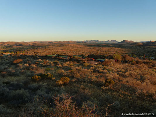 Namibia - Windhoek Mountain Lodge - Sonnenuntergang