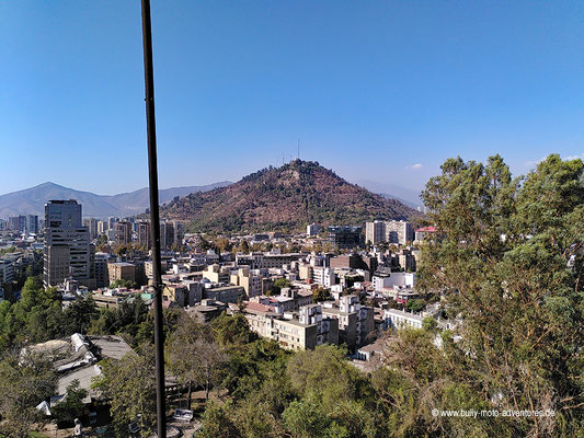 Chile - Santiago de Chile - Blick vom Cerro Santa Lucía