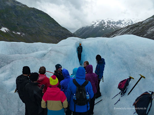 Norwegen - Jostedalsbreen Nationalpark - Wanderung auf dem Tunsbergdalsbreen Gletscher