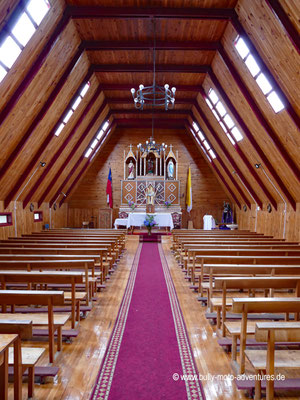 Chile - Insel Chiloé - Curaco de Vélez - Kirche Santo Judas Tadeo