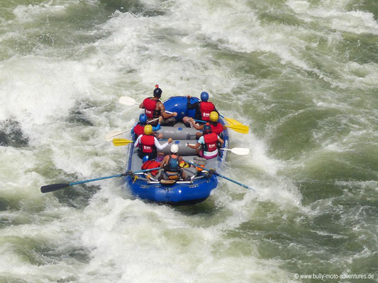 Simbabwe - White Water Rafting auf dem Sambesi