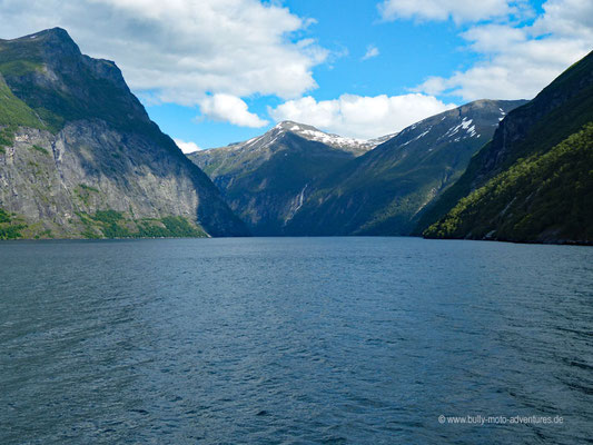 Norwegen - Geirangerfjord - Bootsfahrt