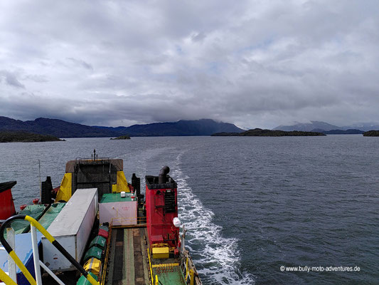 Chile - Fährfahrt von Puerto Natales nach Puerto Montt - Tag 2
