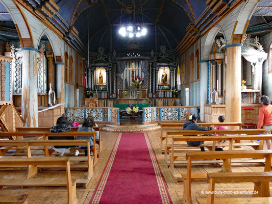 Chile - Insel Chiloé - Achao - Holzkirche Santa María de Loreto