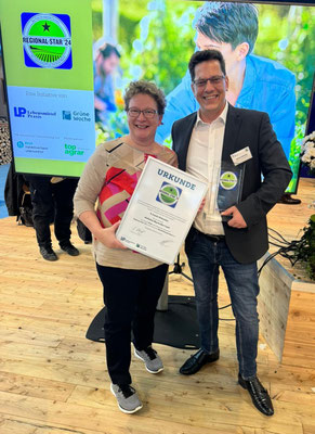 1. Platz für "Hofladen" auf der Grünen Woche in Berlin