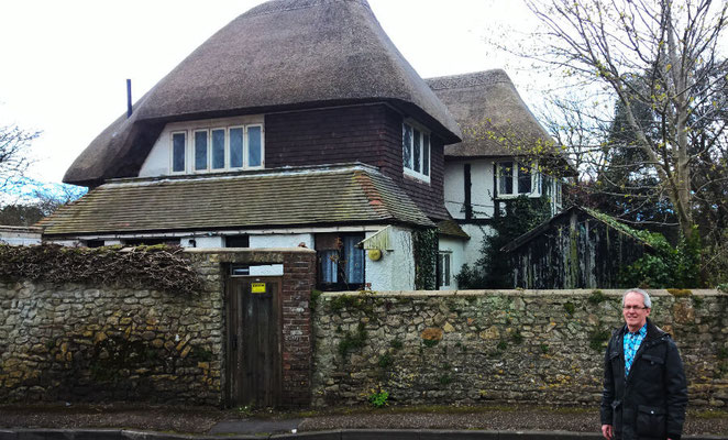 Patrick Moores hus i Selsey, West Sussex. Foto: Bjørn Rasen