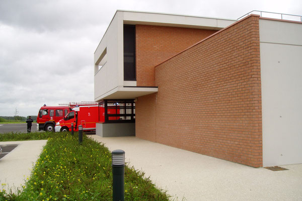 Caserne de Pompiers de Saint Soupplets, entrée principale