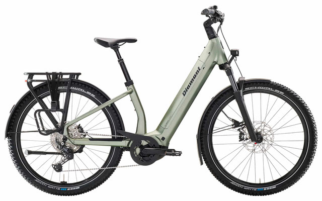 SUV E-Bike Diamant Suvea Trip Plus heugrün