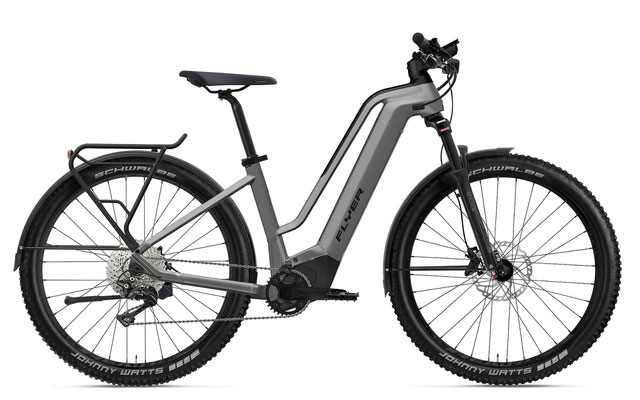 E-Bike FLYER Goroc2 Comfort silber