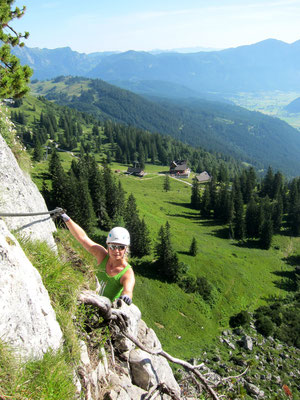 Intersport Klettersteig Donngerkogel Gosau - © Bleisch