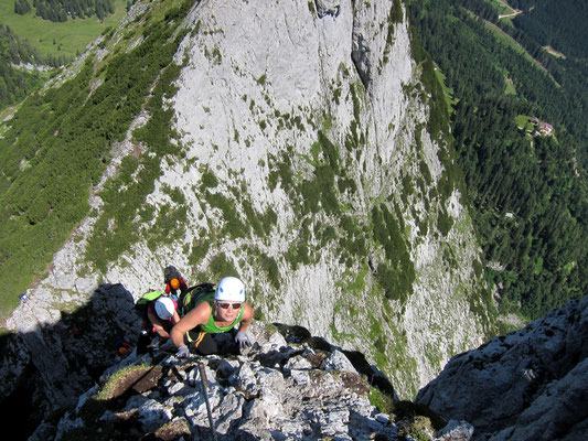 Intersport Klettersteig Donngerkogel Gosau - © Bleisch