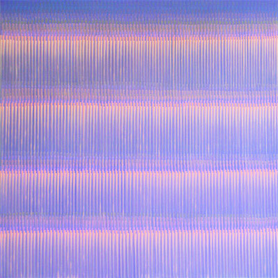 7. 1. 011, 90 x90 cm, Acryl auf Leinwand, 20011
