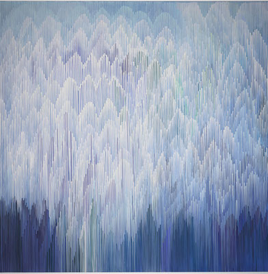 1.2.011, 150 x 150 cm, Acryl auf Leinwand, 2011