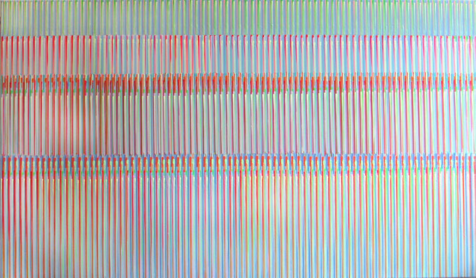 1. 8. 016, 70 x 120 cm, Acryl auf Leinwand, 2016