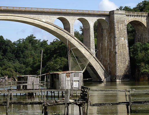 Imagirance- carrelet sous le pont de Lessart