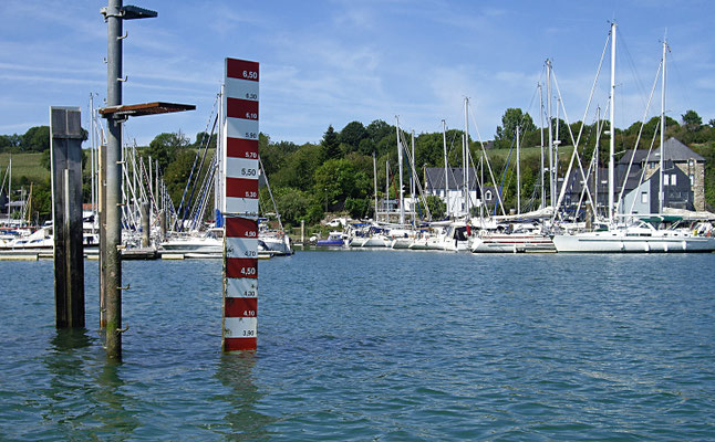 Imagirance- entrée du port de Ploüer sur Rance