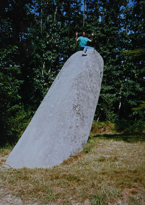 Imagirance- menhir de Saint Samson sur Rance