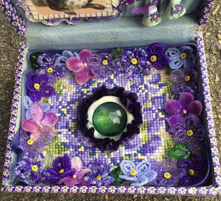 Retirement Home For A Crystal Ball (Violet Box) (Detail)