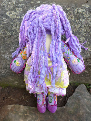 The Lavender Girl, back view