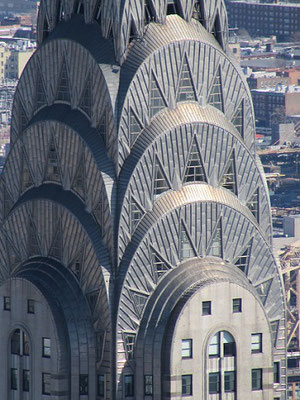 Die Spitze vom Chrysler Building