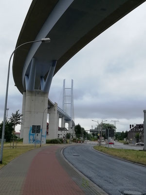 Die Brücke von Rügen nach Stralsund