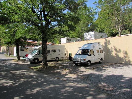 Camping Colleverde in Siena. Zentral gelegen, optimal für einen Sienatripp. 