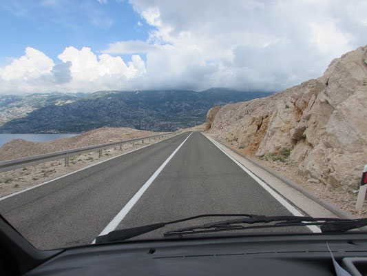 Die Inlandsverbindung, gut ausgebaut und wenig Verkehr
