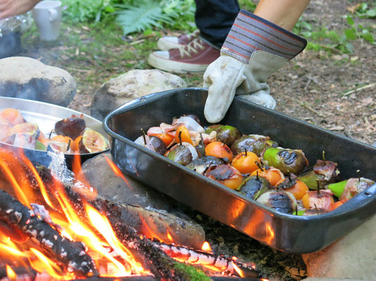 Outdoorküche nach den 5 Elementen 2014